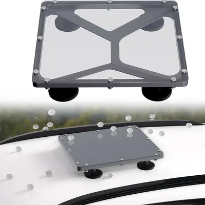 Mini araç çatısı montaj braketi, manyetik, alüminyum - 3