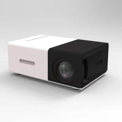 Neues YG300 Kabelgebundenes Smartphone-Spiegelungs-Projektionsgerät Heimkino LED Tragbarer Mikro-Mini-HD-Projektor - 7