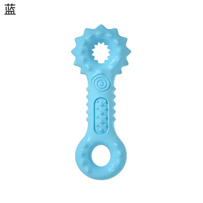 Chew-Resistant Double Ring Dog Chew Toy Set - 7