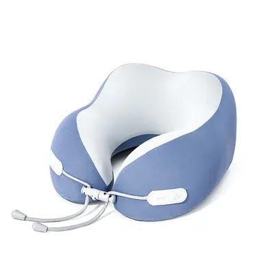 Custom U-Shaped Ice Silk Neck Pillow with Memory Foam, Logo Customizable - 13