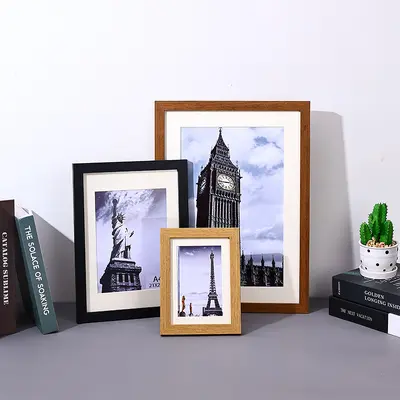 Büyük Boy 8K Minimalist Duvar Çerçevesi, 16 inç A3/A4 Sergileme Çerçevesi