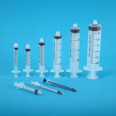 10ml Screw-Tip Veterinary Feeding Syringe, Plastic, for Lab Use - 3