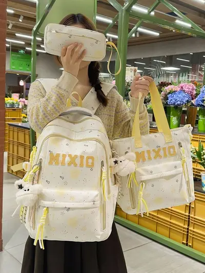 Children's Star Backpack for Grades 3-6, Primary School - 3