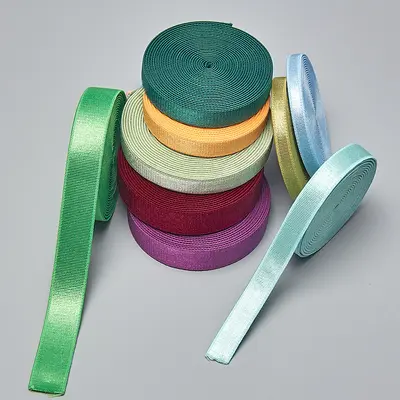 Renkli Kaymaz Askılı Sütyen Askısı, Elastik Lastik Bant 0,6-4,0 cm - 3