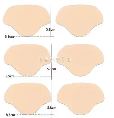 Self-Adhesive Shoe Heel Repair Patch for Worn Sneakers - 10