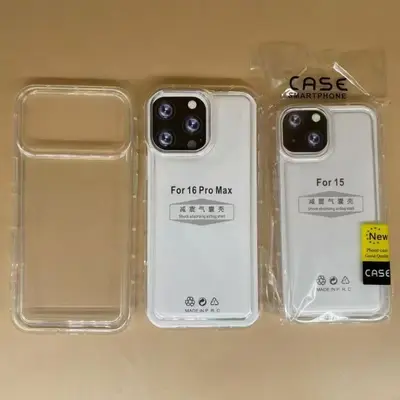 Clear Phone Case for Apple iPhone 17 16 15 14 Pro Max with Precise Cutouts Space Case Shockproof Protective Cover - 11