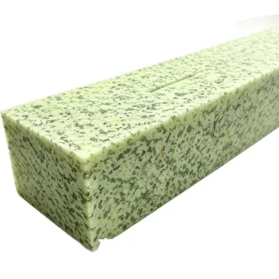 High-Density Light Green Recycled Foam Industrial Cushioning Block