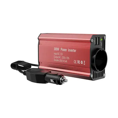 300W Araç İnvertörü 12V'dan 110V/220V'a DC-AC Güç Dönüştürücü - 11