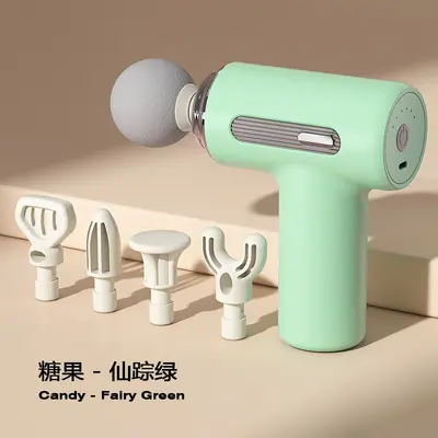 Adjustable Mini Neck Fascia Gun, Rechargeable Professional Massager - 10