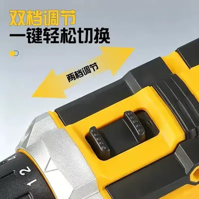 Lithium-ion cordless impact drill driver kit with accessories