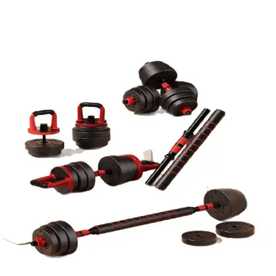 Hanteln Herren Fitness Heimtrainingszubehör Langhantel Wohnheim verstellbare Gewichte Anfänger Hantelset Paar