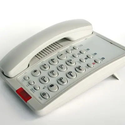 Otel Oda Telefonu Sabit Hat Tek Tuş Hızlı Arama Pansiyon Telefonu