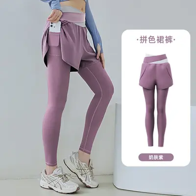 Kadın Yoga Pantolonu, Yüksek Bel, Yan Cepli, Şeffaflık Önleyici Spor Pantolonu - 11