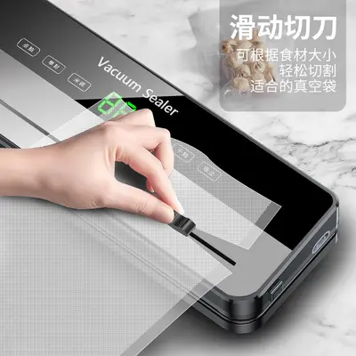 Cross-Border Source Factory Dual-Pump Vacuum Sealer Fully Automatic Household Food Preservation Sealing Machine Dry and Wet Dual-Use Packaging - 3