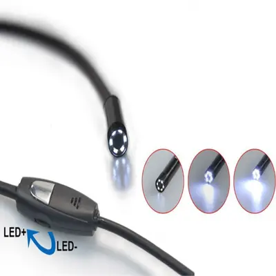 5.5mm waterproof endoscope camera, Android/USB, for pipe inspection - 5
