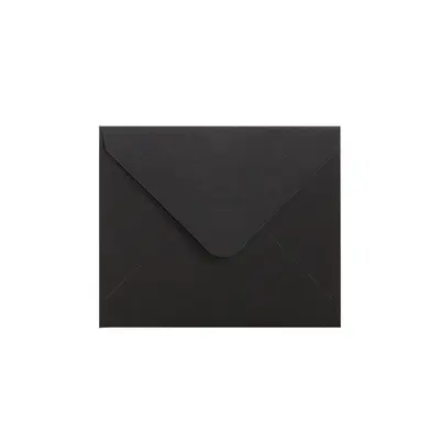 Solid Color Kraft Paper Envelopes, Colored Dual-Layer Paper, Black Card Red Packet Envelop