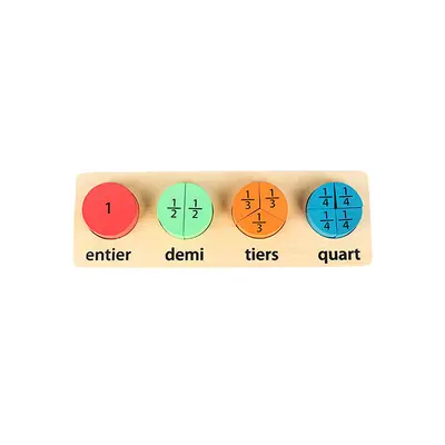 Montessori-Lernmaterial für Kinder von 1-3 Jahren, Holz-Lernspielzeug, geometrische Formen, Stäbchensatz, Erkennungs- und Zuordnungspuzzle-Board - 9