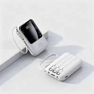 3C sertifikalı, 22.5W hızlı şarjlı, 10000mAh ultra büyük kapasiteli, mobil güç kaynağı, LOGO hediye özelleştirme özellikli powerbank. - 13