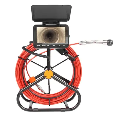 Foreign Trade Cross-border Supply Pipeline Endoscope with Measurement Markings for Photography and Recording 4.3 Inch Screen 16.5mm Small Lens