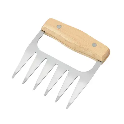 Edelstahl-Fleischkralle, Barbecue-Fleischlockerer und Fleischreißer - 12