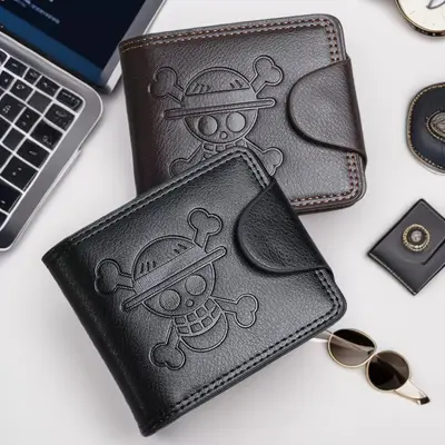 Kurze Herrenbrieftasche mit mehreren Kartenfächern, multifunktional, Cartoon-Design