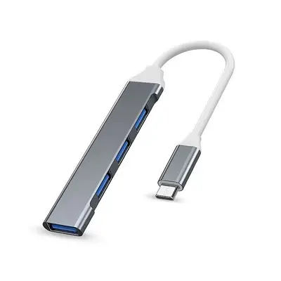 2-in-1 USB 3.0 Connection Station Hub Multifunctional Splitter Custom Logo Quad Type-C Docking Station - 7