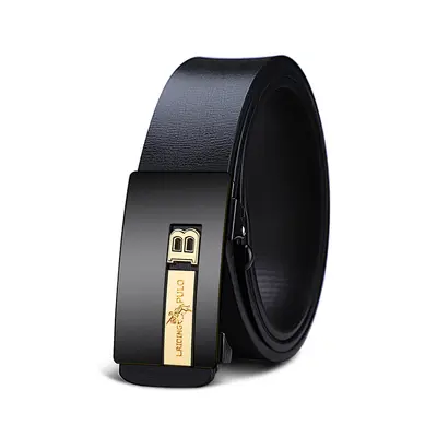 Men's leather belt for young and middle-aged adults, classic business style, versatile belt suitable for daily use, fashionable popular belt for youth. - 10