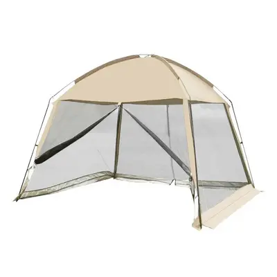 Large Outdoor Tent Canopy with Portable Mosquito-Net Tent for Beach Camping