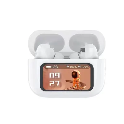 2026 kabellose Bluetooth-Kopfhörer Huaqiangbei In-Ear-Stil intelligenter farbiger Touchscreen A9Pro Noise-Cancelling-Kopfhörer mit ultra-langer Akkulaufzeit