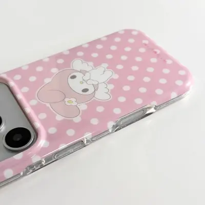 Polka-Dot Hasen Handyhülle für iPhone 16 und 17