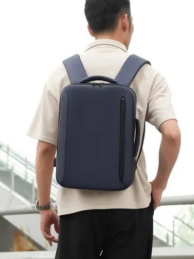 Men's Laptop Backpack, Multifunctional Business Travel, Large Capacity - 5
