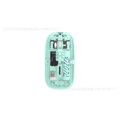 Apple Huawei Bluetooth 5.2 çift modlu sessiz 2.4G kablosuz şeffaf typec şarj faresi için uygun fabrika doğrudan tedarik - 10