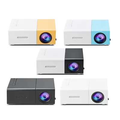 Neues YG300 Kabelgebundenes Smartphone-Spiegelungs-Projektionsgerät Heimkino LED Tragbarer Mikro-Mini-HD-Projektor - 10