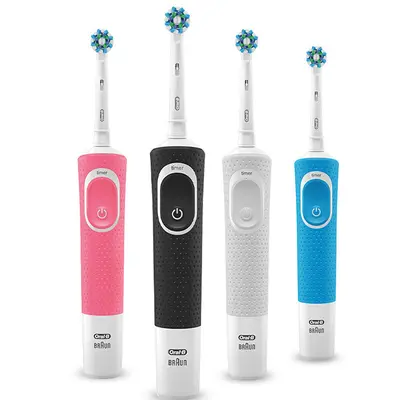Oral-B D12 Rechargeable Electric Toothbrush, Compatible with D100 Heads