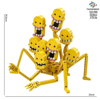 Pixel People World Verity Monster Building Block Figure - 11