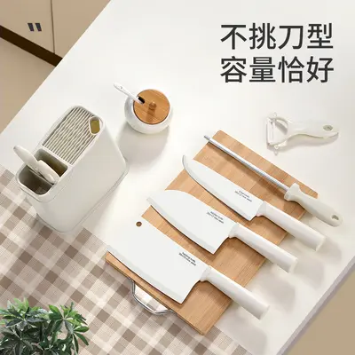 Kitchen knife set combination with slicing knife - 3