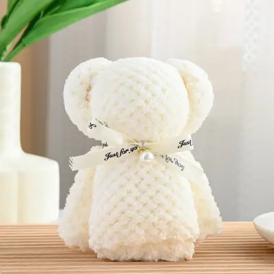 Mercan Samtananas-Muster Perlen-Bär Handtuch Geschenkartikel kleines Geschenk 30*30 Eröffnungsgeschenk Wohlfahrts-Geschenkartikel - 11