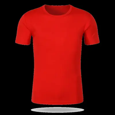 Quick-Dry Custom Logo Printed Round Neck Short Sleeve T-Shirt - 9