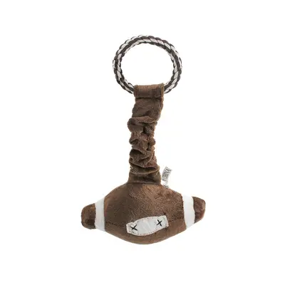 Köpek ve Kedi Çekilebilir Sesli Top Oyuncağı, İp Bağlantılı, Isırmaya Dayanıklı - 7
