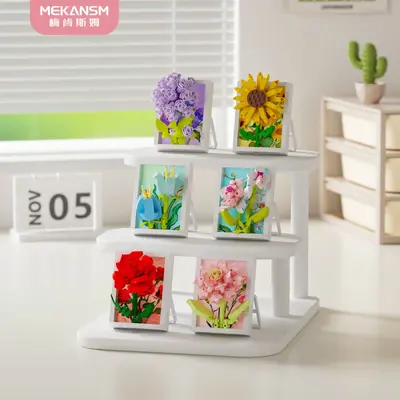 City Architecture Street View Building Blocks, Children's Educational Toy, Decorative Figu - 10