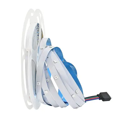Sınır ötesi e-ticaret spot 5050rgb ışık şeridi 5v12V24v düşük voltajlı kendinden yapışkanlı 3535rgb renkli ışık şeridi led ışık