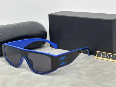Unisex-Sonnenbrille im Farbblock-Design mit UV-Schutz - 8