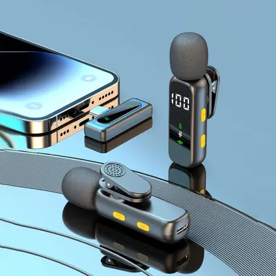 Neues kabelloses Ansteckmikrofon L06 intelligente Rauschunterdrückung Bluetooth Outdoor tragbares Mini-Ansteckmikrofon