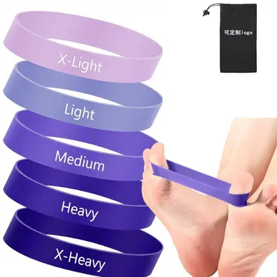 Finger Resistance Band, Thumb Fitness Training Band, Grip Ring Set