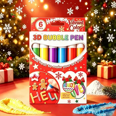 3D Printing Bubble Pen, Popcorn Pen for Kids DIY Drawing - 12