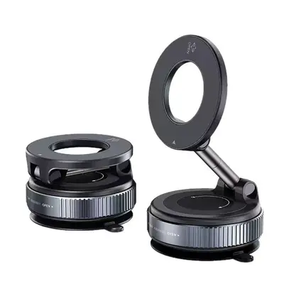 Magnetic Car Phone Holder K007 Adjustable Strong Magnetic Car Vacuum Adsorption Support Stand Car Suction Cup Type