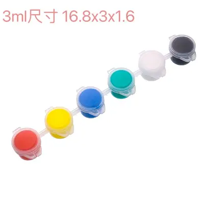 Children's Acrylic Paint Set, 12 Colors - 5