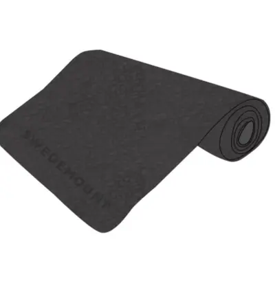TPE yoga mat 6mm, dual-color, universal size, with carry set - 8