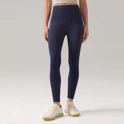 Women's Yoga Pants Nylon 66, High Waist, 24" Elastic, Breathable - 11