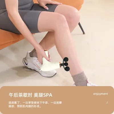 跨境多头筋膜枪便携多功能电动按摩仪健身房肌肉放松颈椎按摩器 - 5